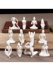 FENGHONGTAO | Modern Minimalist Creative Ceramic Abstract Figure Decorative Figurine