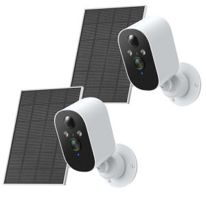 XVIM Outdoor Wireless WIFI Camera 1080P Wireless Home Security Solar Battery Powered Camera Floodlight Night Vision Local Alarm