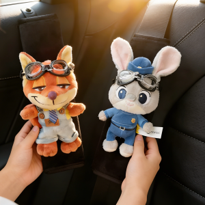 JOYCS | Cute Couple Car Seat Belt Shoulder Pad