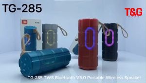 T&G TG-285 TWS Bluetooth V5.0 Portable Speaker HiFi Sound with Colorful LED Lights