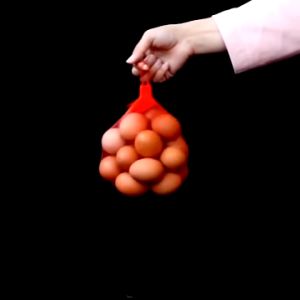 ถุงตาข่าย พร้อมตัวล็อค (สําหรับใส่วัสดุกรอง ผลไม้ มะขาม ของแห้งต่างๆ)