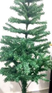 Pohon Natal Bahan Plastik Mudah Dirakit Dekorasi Rumah Hiasan Natal Model Jarum Plastik Pohon Cemara Tanaman Pohon Hias Artificial Plant Green Tree Christmas Decoration