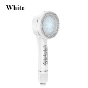 4 Mode High Pressure Shower Head Pressurized  Water Massage Showerhead with Filter Handheld Shower Mixer Bathroom Accessories