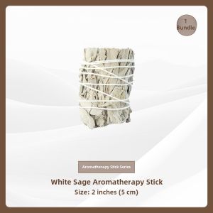 California White Sage Purification Incense Peru Holy Wood Blue Sage Cedar Stick Abalone Shell Feather Air Purifying Incense