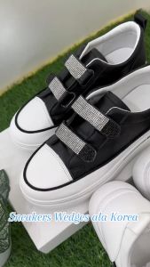 GRATIS BOX HS - 0309 Sepatu Wanita Sneakers Korea Fashion Casual Shoes Premium