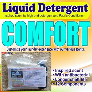Liquid Detergent DIY Kit | 12 Components | 15 Liters Maximum Yield | 18 Months shelf life | Customize with diffirent inspired scent