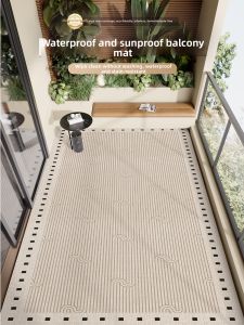 xy | Waterproof Sun Protection Easy Clean PVC Leather Outdoor Mat