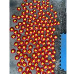 lồng đèn nón lá cờ đỏ sao vàng trang trí quốc Khánh 2/9 trung thu