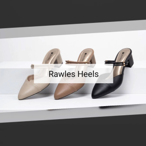 Calvera Sandal Wanita Hak Pendek 3cm – Sol Anti-Selip Kulit Sintetis Premium Sepatu Kerja Elegan - Formal Casual (Hitam/Cream/Mocca)