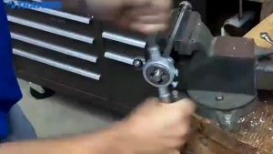 Hand Tap Set plus Gagang - Senai Snei Die Set - Snai Pembuat Drat Dalam Luar Ulir Handtap M3-M12