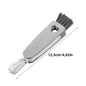 Bàn Chải Vệ Sinh Đa Năng 3 Trong 1 - Bàn Chải Vệ Sinh Khe Hở Nhà Bếp Mini Bàn Chải Vệ Sinh Nắp Cốc Dụng Cụ Vệ Sinh Khe Hở Gia Dụng Bằng Nhựa