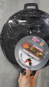 Khuôn chảo làm bánh khọt bánh căn chống dính 8 lỗ TẶNG NẮP có quai cầm tiện lợi khuôn bánh khọt.