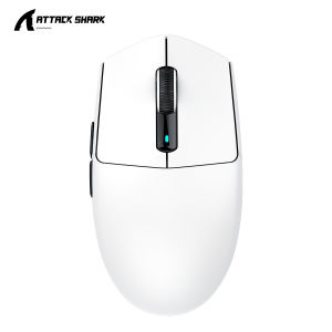 ATTACK SHARK | ATTACK SHARK G3 Wireless MousePAW3311 Sensor BT/2.4G/Wired 62g Ultra Light25000DPIMacro Gaming Mouse