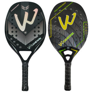 Camewin 3K Beach Tennis Racket Full Carbon Fiber Rough Surface Outdoor Sports Racket For Men Women Adult Tennis Racket The New