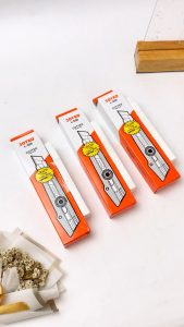 Joyko Cutter L-500 - Pemotong Kertas Merah Hitam Silver dengan Pisau L-150 - Ukuran 16x3.5x2.4 cm - Best Deal - Rahasyah