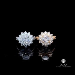 N1272 Nhẫn nữ đính đá CZ cao cấp thiết kế sang trọng JOJO