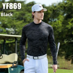 PGM | Summer Ice Silk UV Protection Mens Golf Base Layer Long Sleeve T-Shirt
