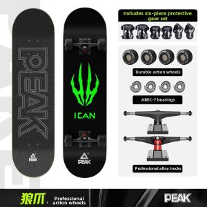 PEAK | Beginner to Pro Skateboard Suitable for All Ages