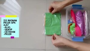 Mainan Pasir Ajaib Lengkap 1 Set Pasir Ajaib Refill