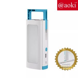 Lampu Camping AOKI AK-7249 dengan 2 Sisi Lampu dan 3 Mode Cahaya - Listrik
