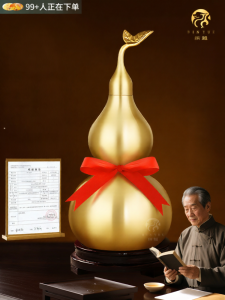 BINYUE | Wealth Attracting Brass Fuhu Gua