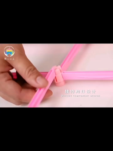 English Version Pretend Play DIY Doll House Princess Villa