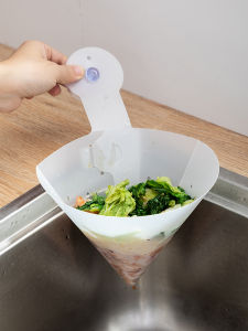 Kitchen Standalone Drain Bag Wet And Dry Separation Garbage Bag Sink Anti-Clogging Tool Leftovers Filtering Drain Bag