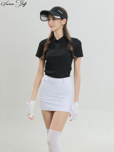 SWAN LOVE GOLF | Slimming High-waisted Womens Polo Shirt
