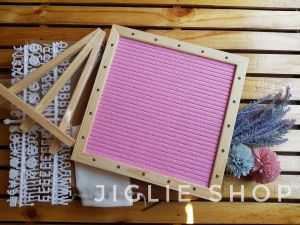 JIGLIE SHOP LETTER BOARD FELT WITH LED LIGHT
