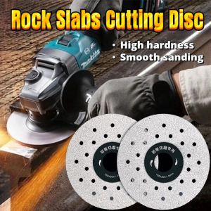 1PC Porous 100MM Rock Slab Cutting Chamfered Slices Rock Slabs Cutting Disc Ceramic Tiles And Marble Dual-purpose Grinding Disc
