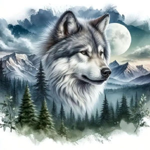 Oil Painting By Numbers Animal Wolf Pattern DIY Number Drawing Canvas Pictures By Numbers Home Decor Large Size
