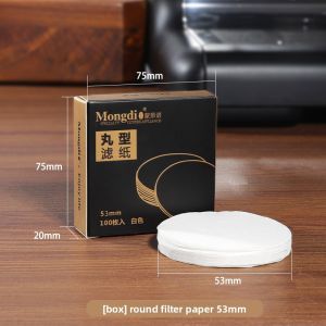 MONGDIO | Circular Coffee Filter Paper for Espresso Machine 58mm