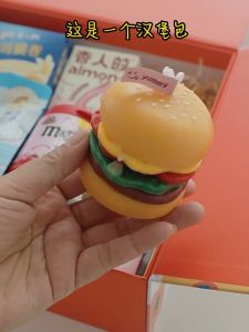 Lilin Burger dan Durian scented candle wangi aromatherapy aromaterapi lucu hadiah pakai sendiri me time relax