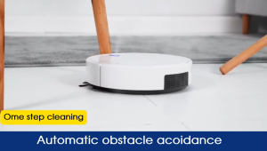 HXR 4-in-1 Smart Sweeping Robot 1800Pa Suction Vacuum Cleaner 55dB Low Noise Room Cleaning UV Disinfection Spray Sweeper