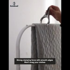 10pcs Large Clothes Pins Stainless Steel Clothes Pegs Large Beach Towel Clips Windproof Clothing Drying Clip