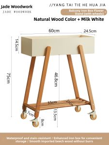 Indoor Multi-level Flower Stand Real Wood
