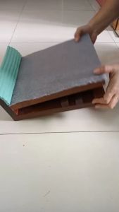 แท่นยืนยืดเส้น เก้าอี้เพื่อสุขภาพ แท่นยืนเพื่อสุขภาพ ทนทาน ไม้เนื้อแข็งแป้นไม้ยืนยืดคลายเส้น ปรับ ๒ ระดับ