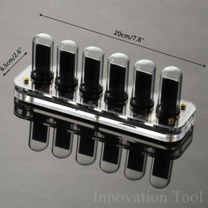 NovelLife SE Nixie Tube Clock Kit Digital Calendar Stopwatch Time Photo Display Gesture Control Creative Desk Decoration Gifts