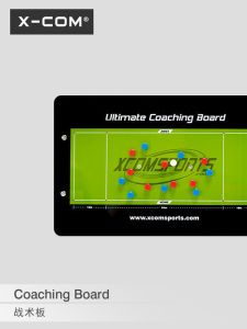 Outdoor Disc Golf Competition Tactical Demonstration Multi-Functional Magnetic Training Chart Display Board by Ace