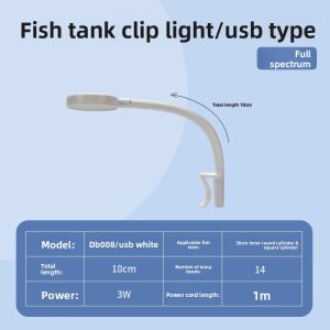 NAICHONG | High Brightness LED Aquarium Lighting USB Powered Algae Bloom Water Plant Light