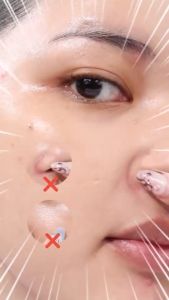 DAZZLE ME Supore-Fine Skin Makeup Primer - Hasil Akhir Matte