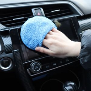 10Pcs Microfiber Wax Applicator Pads / Car Wax Applicator / Buffing & Detail Polishing Foam Pads / for Car Cleaning and Fine Polishing