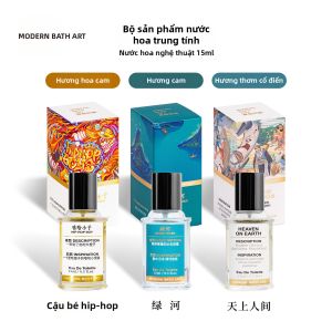 modern bath art | Mẫu Hương Hoa Trà Gỗ Chanh 15ml*3 Chai
