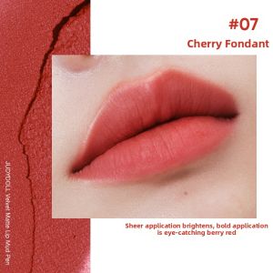 JUDYDOLL | Judydoll Velvet Matte Lipstick Pen Lip Mud Womens Velvet Fog White Enhancing Nude Color Series Easy to Color Shanghai