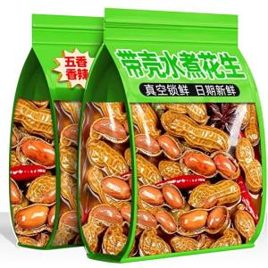 Đậu Phộng Sẵn Ăn Đã Bóc Vỏ Gia Vị Ngũ Vị