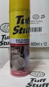 สเปรย์โฟมทำความสะอาดอเนกประสงค์ STP Tuff Stuff สเปรย์ทำความสะอาดอเนกประสงค์ ทัฟสตั๊ฟ ใหม่ขนาด 600ml. มีตัวเลือก(1กระป๋อง/2กระป๋อง/3กระป๋อง/ ยกลัง1ลัง-12กระป๋อง )