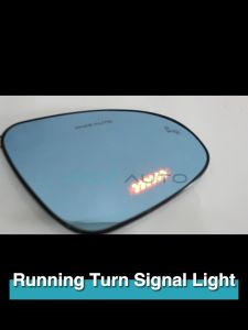 VACC AUTO BSM Blue Mirror with LED Signal Lamp Side Rearview Winker Mirror Lens For Volkswagen Scirocco 2012 - 2019 Car Accessories