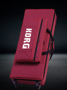 KORG PA300 Electronic Keyboard Bag Waterproof with Wheels Durable Instrument Carry Case for Electric Pianos by Zhiqinzhizhe