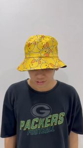 หมวก Bucket สีเหลือง ลายเป็ดน้อย 05-H22