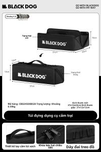 BLACK DOG | Túi Đựng Dụng Cụ Du Lịch Gấp Gọn Dung Lượng Lớn